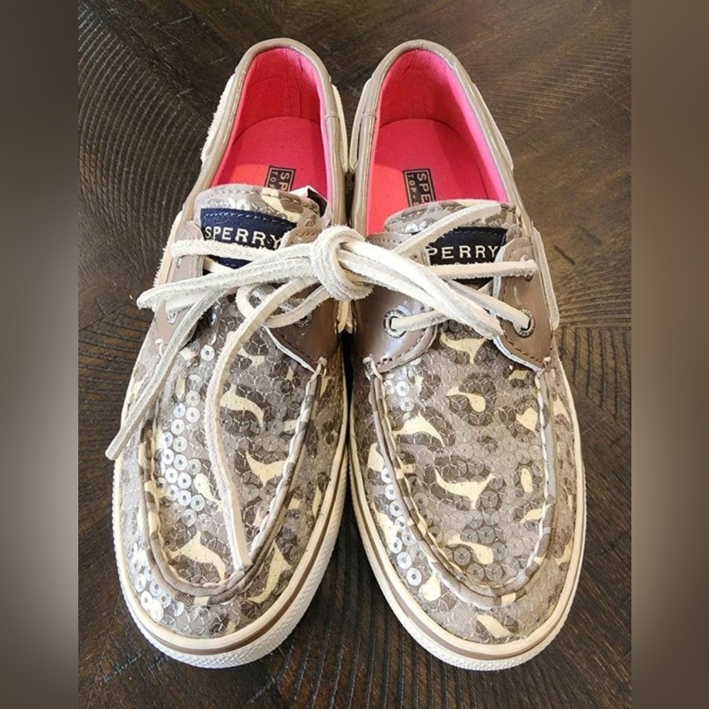 SPERRY TOPSIDER Cheetah Boat Shoes size Women's 5M